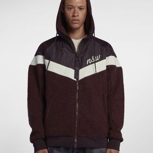 Nike Sportswear NSW Sherpa Windrunner Men's Jacket Full Zip Hooded